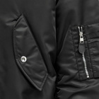 Alexander McQueen Men's MA-1 Bomber Jacket in Black
