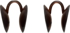 HUGO KREIT Bronze Eclipse Ear Cuffs