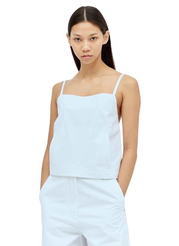 Photo: Sportmax Cropped Poplin Top