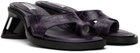 Eytys Purple Ava Heeled Sandals