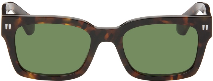 Photo: Off-White Tortoiseshell Midland Sunglasses