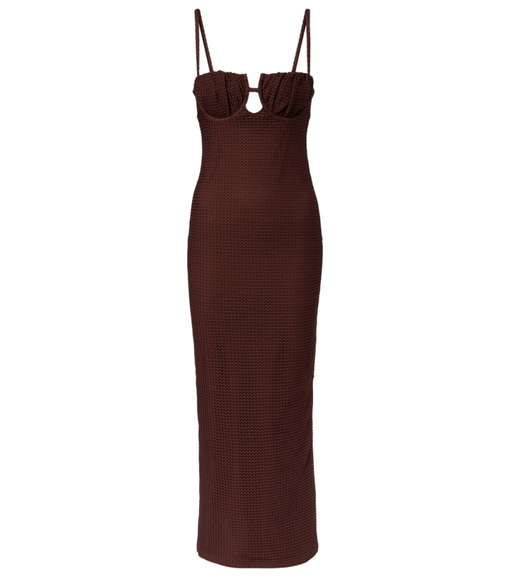 Photo: Montce Petal crochet maxi dress