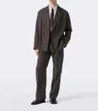 Our Legacy Slack wool and cotton wide-leg pants