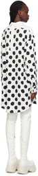 Marni White Polka Dot Minidress