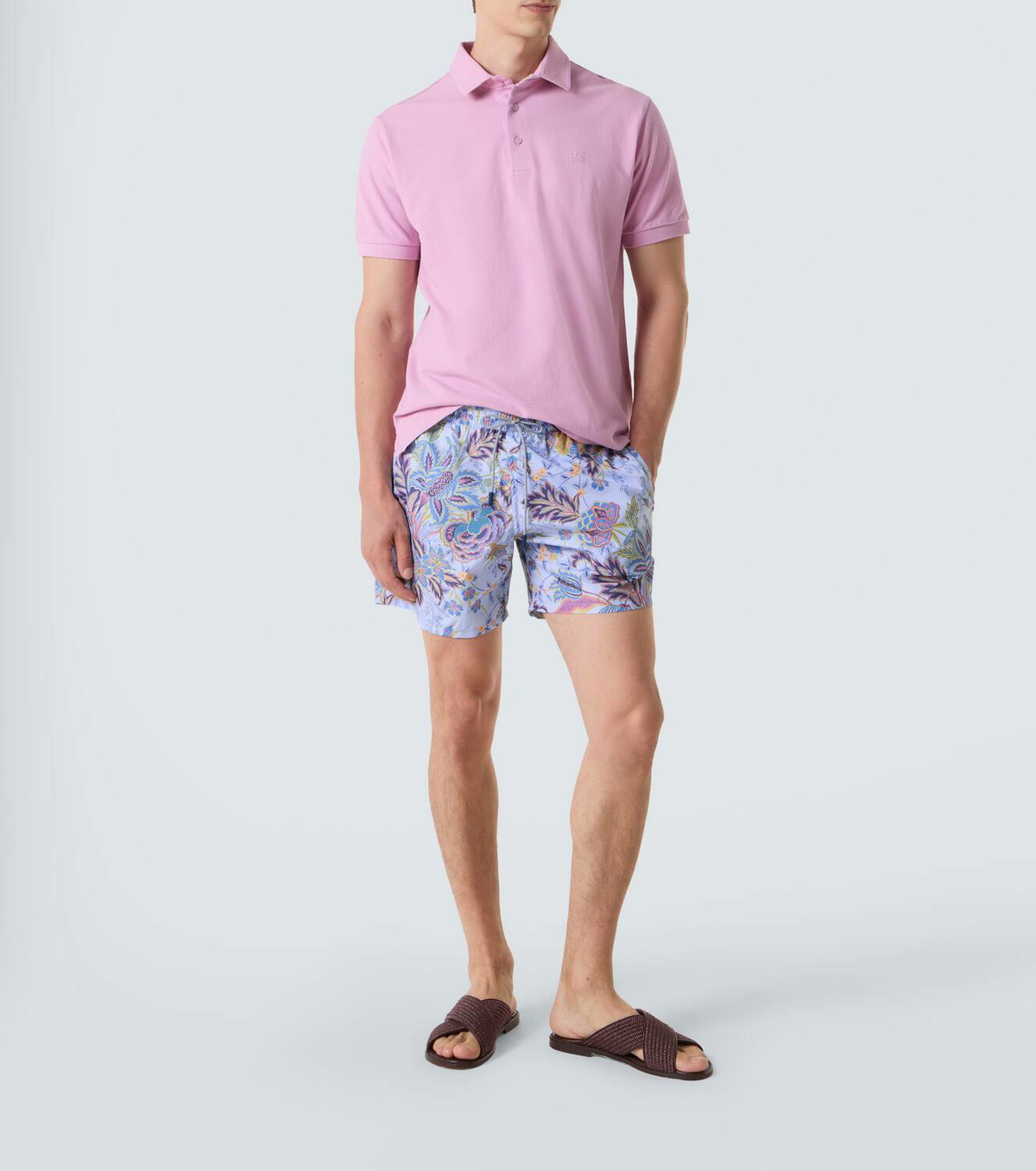 Etro Cotton piqué polo shirt