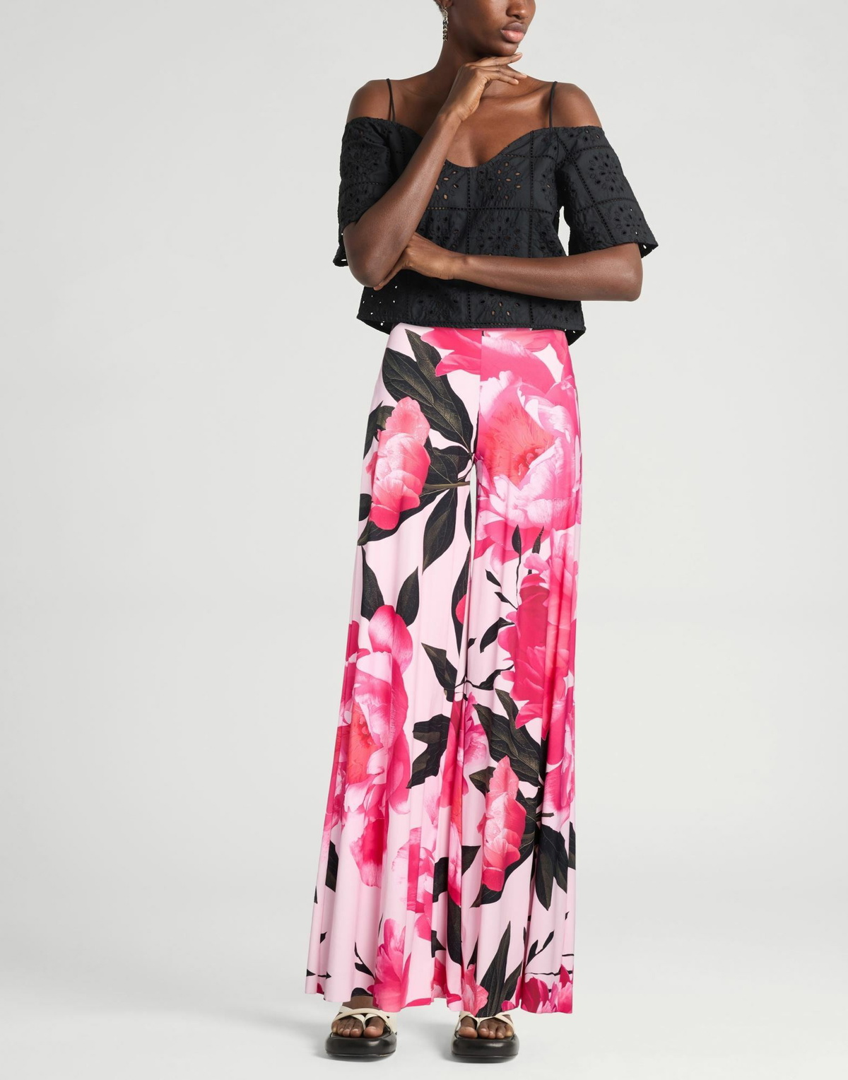 Chiara Boni La Petite Robe Womens Pants in Pink