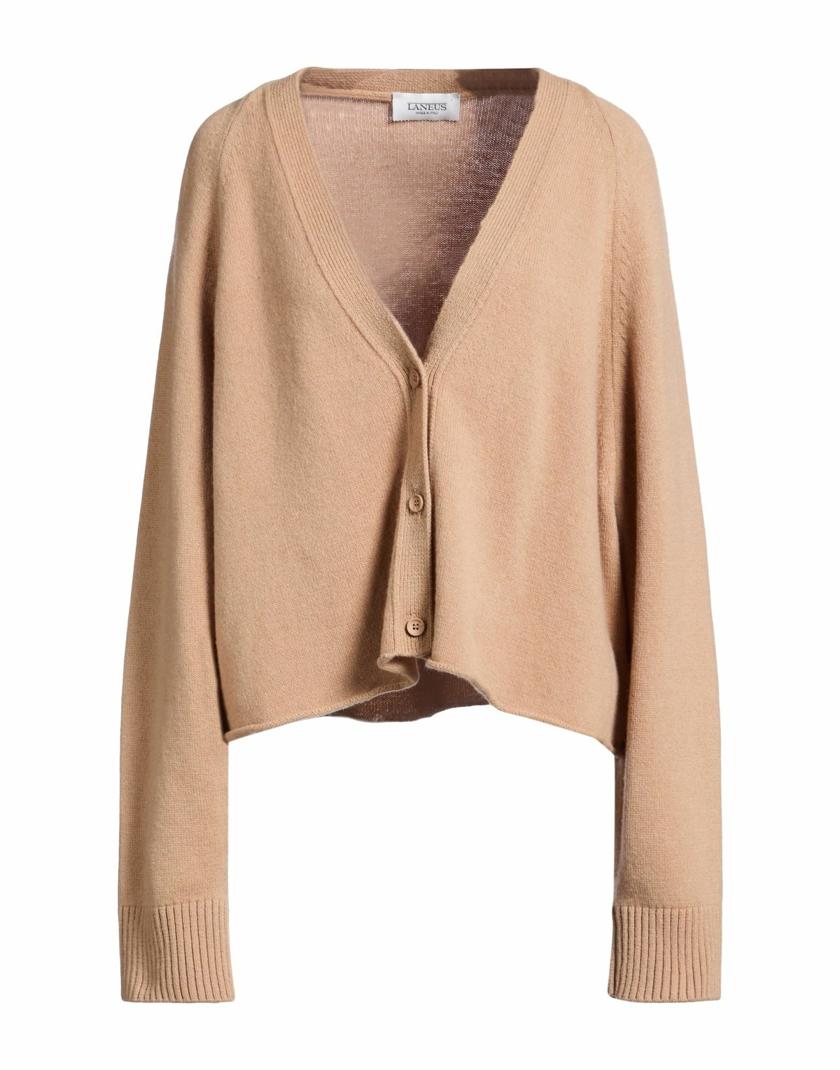 Laneus Womens Cardigan Camel