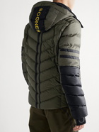Bogner - Brac-D Colour-Block Ripstop Hooded Down Ski Jacket - Green