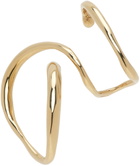 FARIS Gold Cursive Single Earring