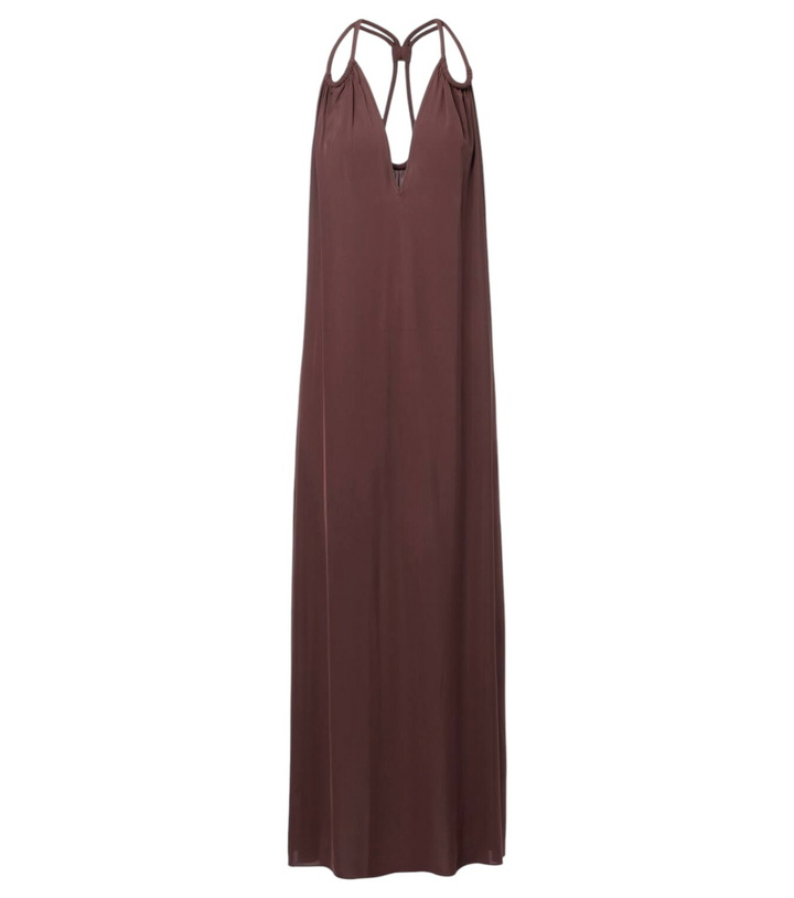 Photo: Adriana Degreas Satin maxi dress