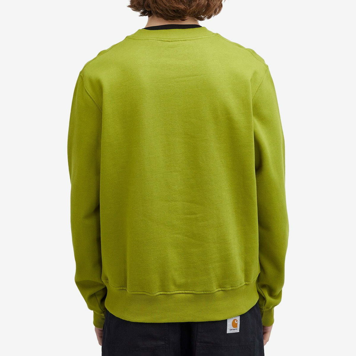 Daily Paper Men's Orbit Sweatshirt in Cardamom Green