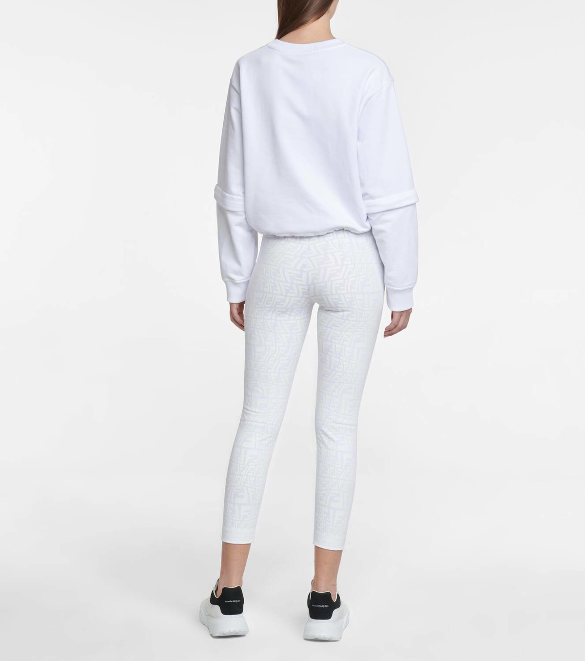 Fendi Logo cotton sweatshirt