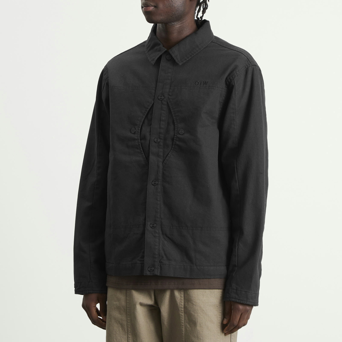 Vans Men's OTW Twill Shirt in Black