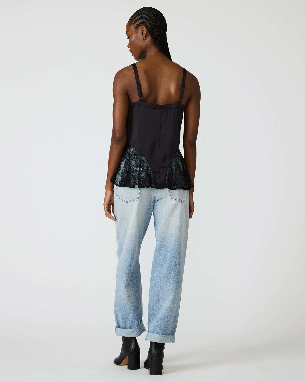 Steve Madden Leonorah Top in Black