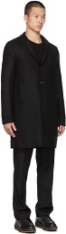 Harris Wharf London Black Cashmere Coat