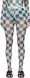 Henrik Vibskov Green Polyester Leggings