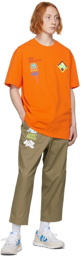 New Balance Orange Salehe Bembury Edition Logo T-Shirt