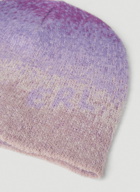 Gradient Beanie Hat in Purple