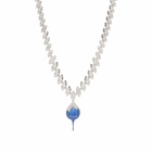 Ottolinger Women's Dipped Diamond Necklace in Royal Blue 