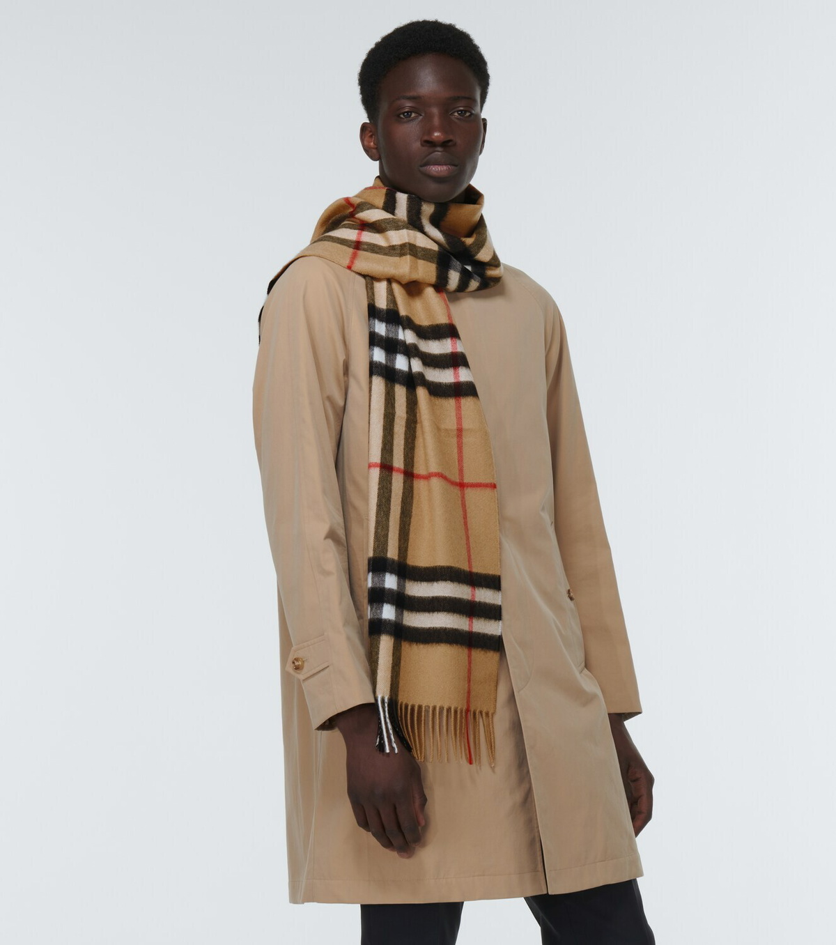 Burberry Vintage Check cashmere scarf