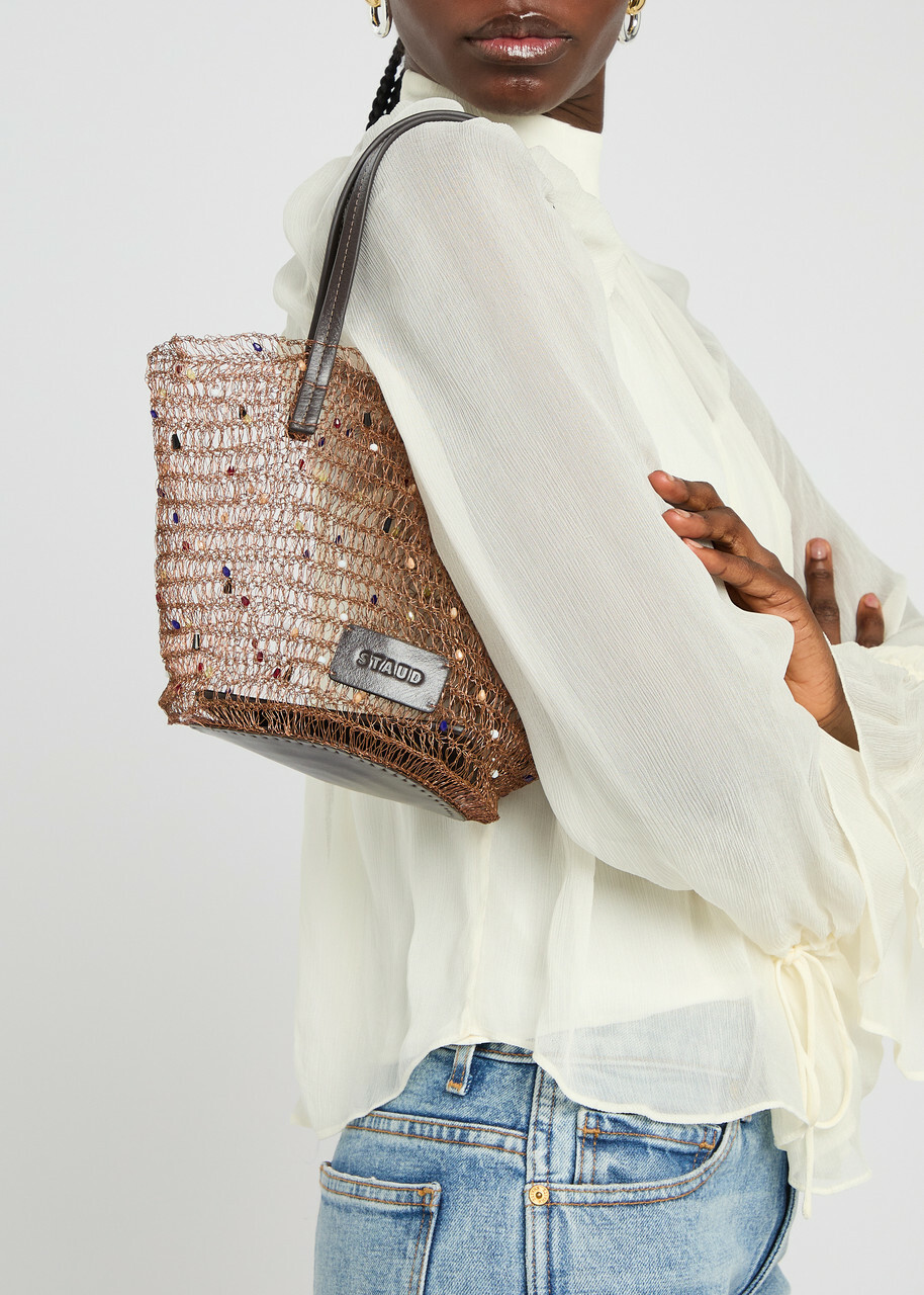 Staud Jewel Embellished Wire Bucket bag - Multicoloured 1 - One Size