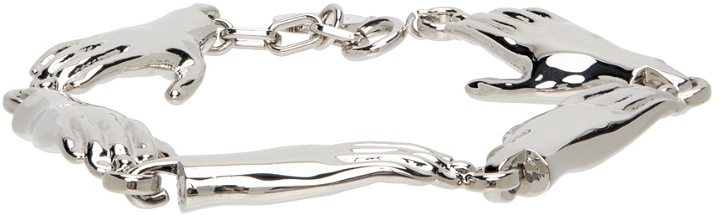 Photo: GmbH Silver Hands Bracelet