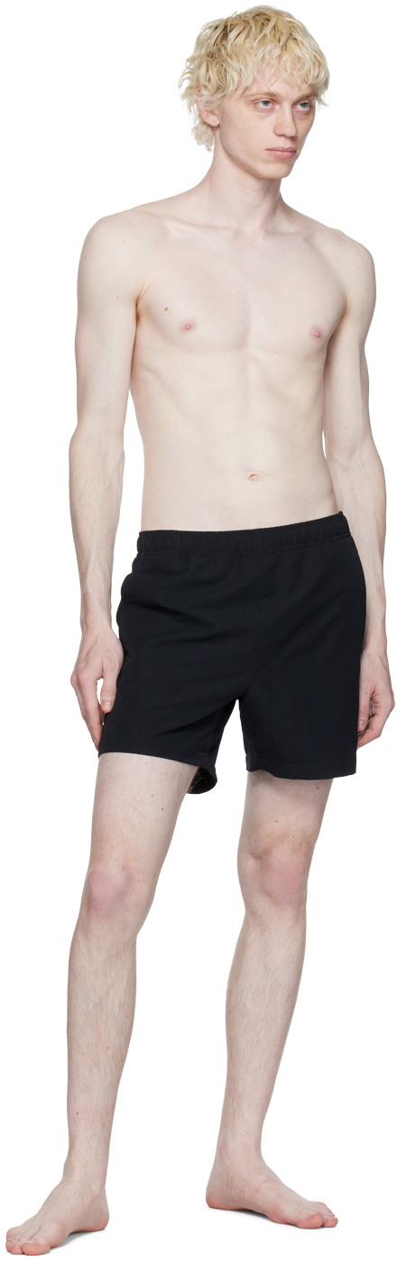 Theory Black Jace Splash Swim Shorts