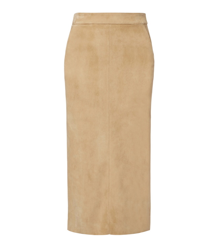 Photo: Stouls Taylor suede pencil skirt