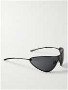 Acne Studios - Antus Rimless Cat-Eye Stainless Steel Sunglasses