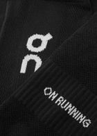 ON Core Run Low Cotton-blend Socks set of two Black