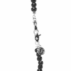 Uniform Experiment Men's Beads Necklace in Black