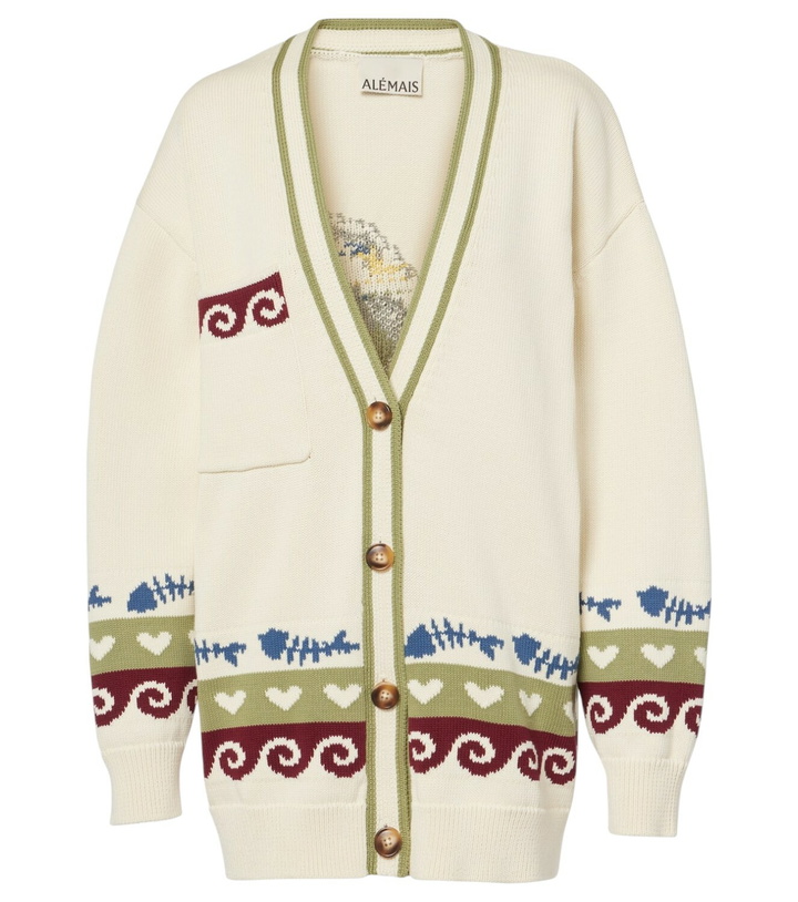 Photo: Alémais Bath House cotton cardigan