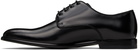 Dolce&Gabbana Black Brushed Calfskin Derbys