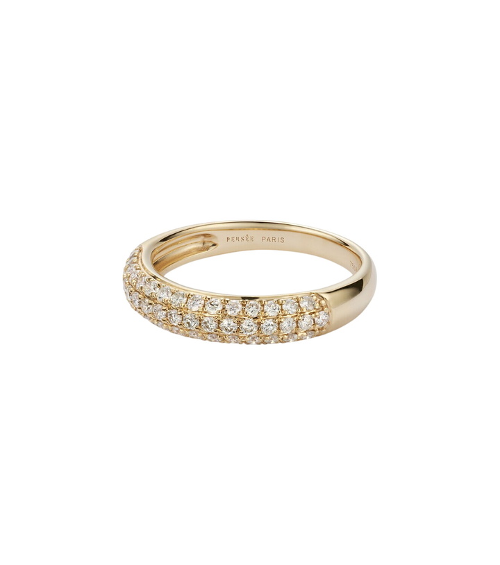 Photo: Persée 18kt gold ring with diamonds