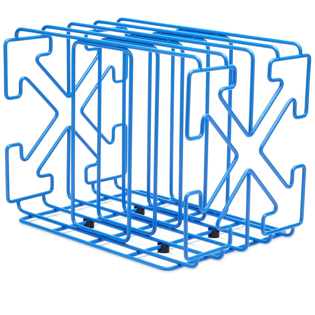 Off-White Arrow Logo Magazine Rack in Light Blue