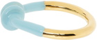 Marshall Columbia SSENSE Exclusive Blue Alan Crocetti Edition Knot Ring