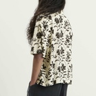 MKI Men's Floral Linen Vacation Shirt in Raw