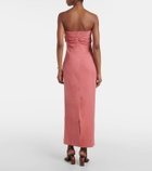 Tove Rahel linen and cotton-blend maxi dress