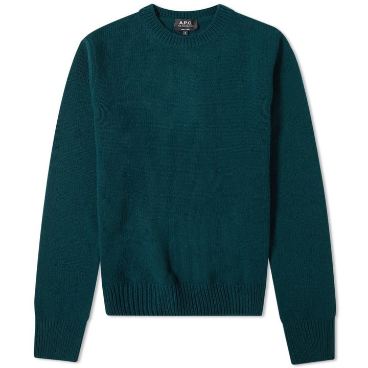 Photo: A.P.C. Craig Merino Cashmere Crew Neck Knit