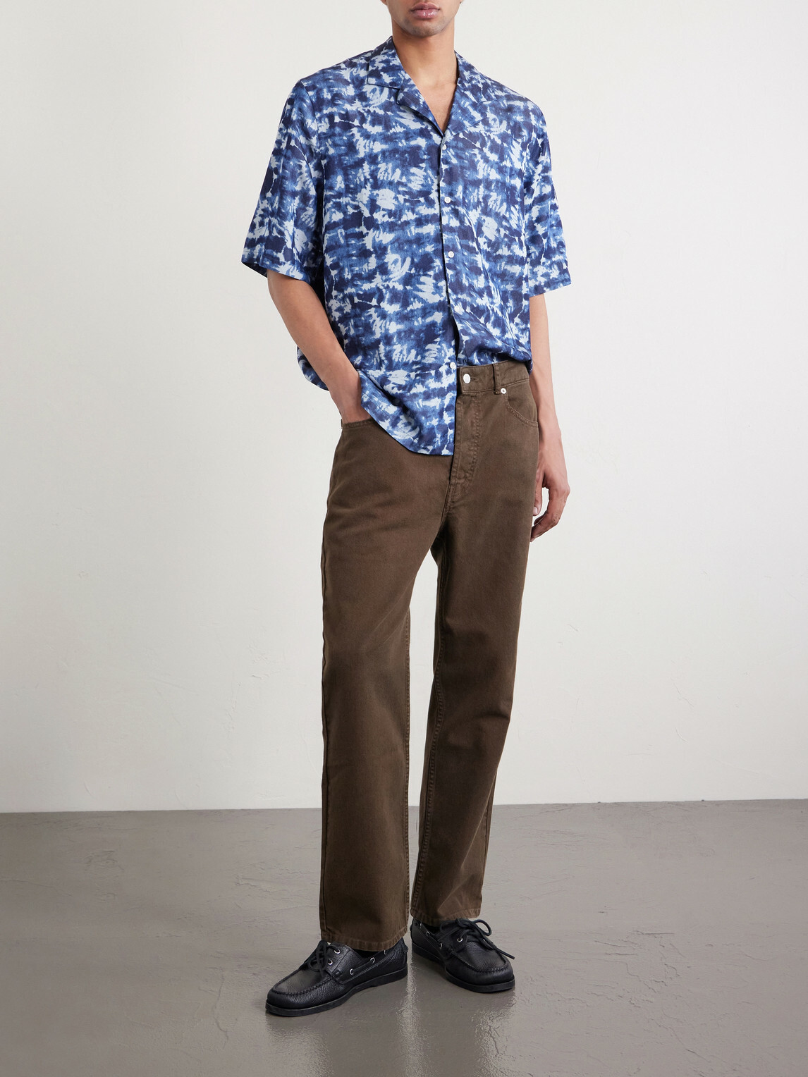 Officine Générale - Straight-Leg Jeans - Brown