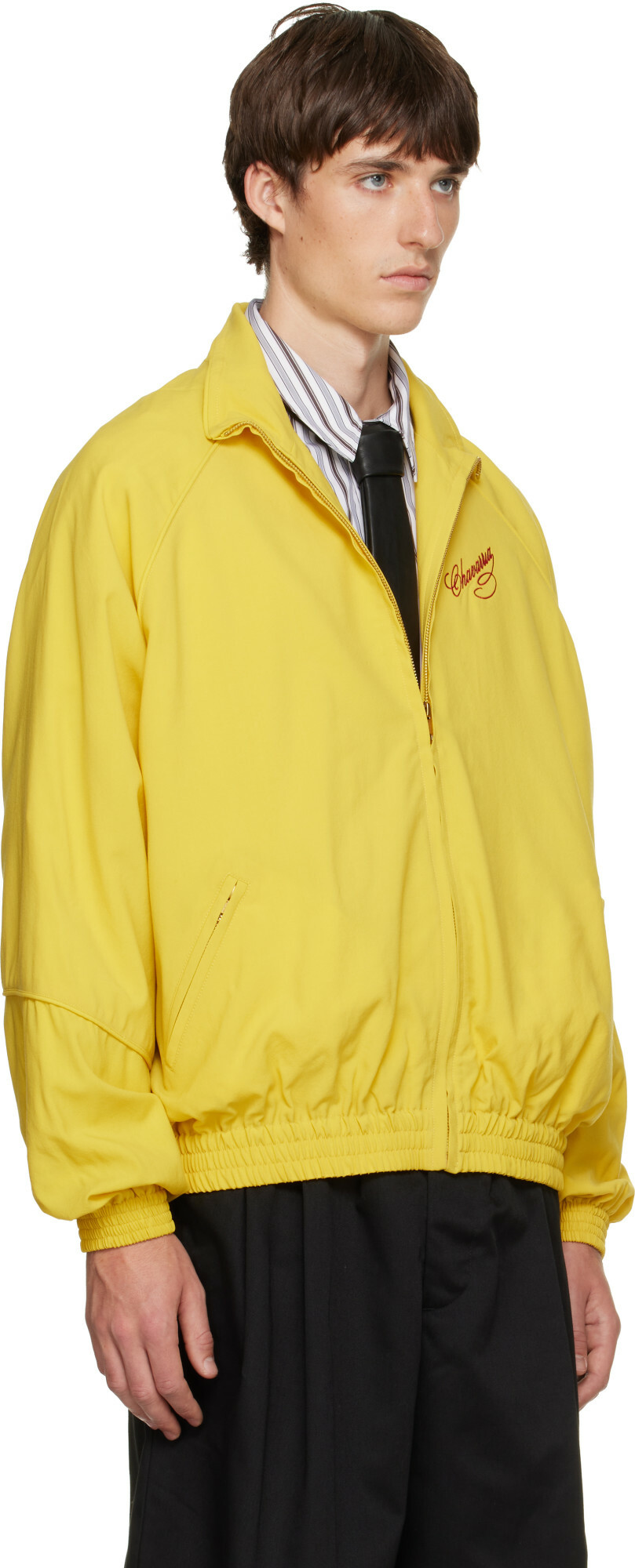 WILLY CHAVARRIA Yellow Ruff Rider Track Jacket