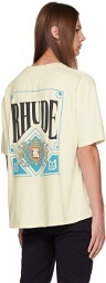 Rhude White Printed T-Shirt