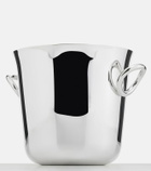Christofle Vertigo silver-plated ice bucket by Andrée Putman