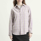 Gramicci Women's Checkered Ombre Shirt in Purple