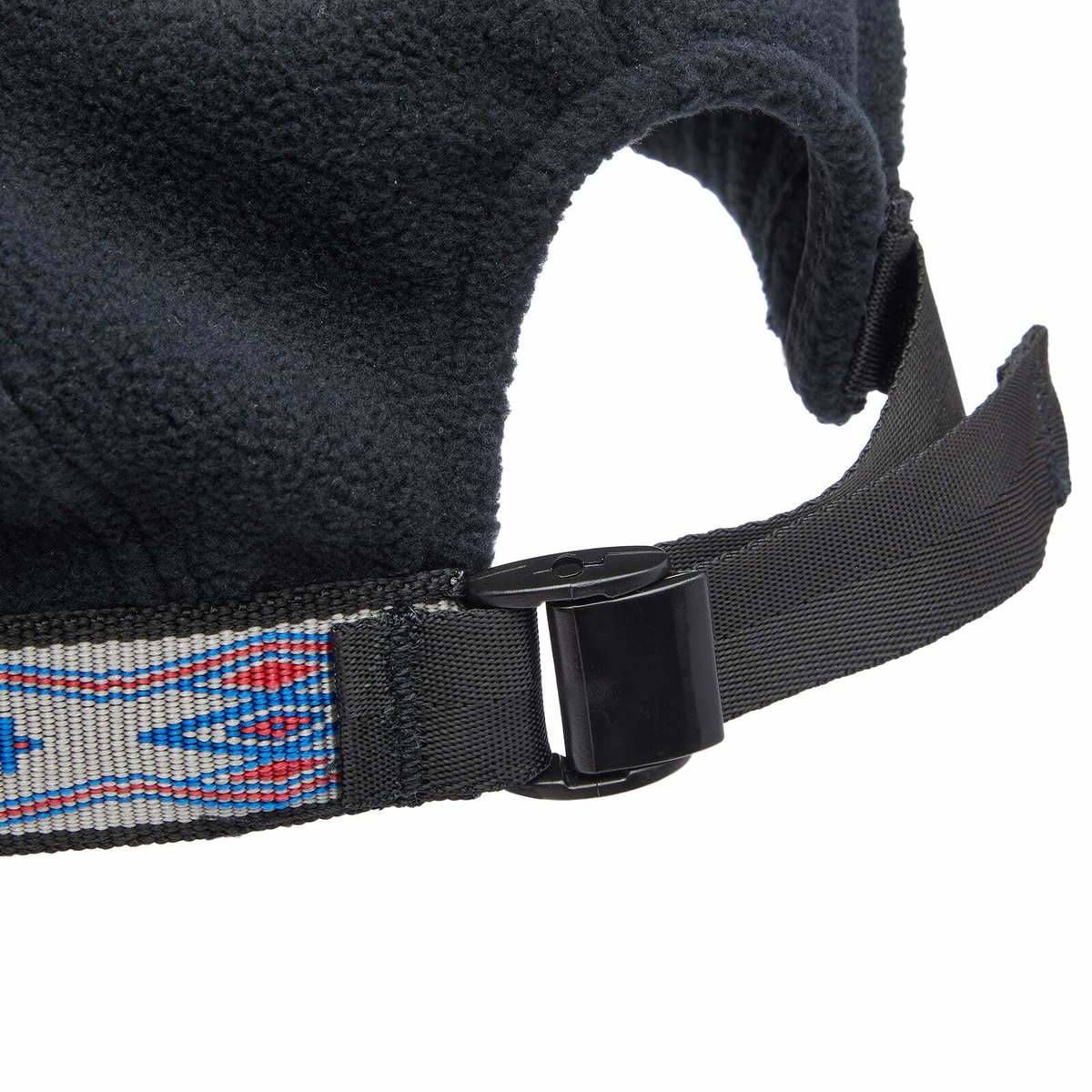 KAVU Men's Fleece Strap Cap in Black Bean