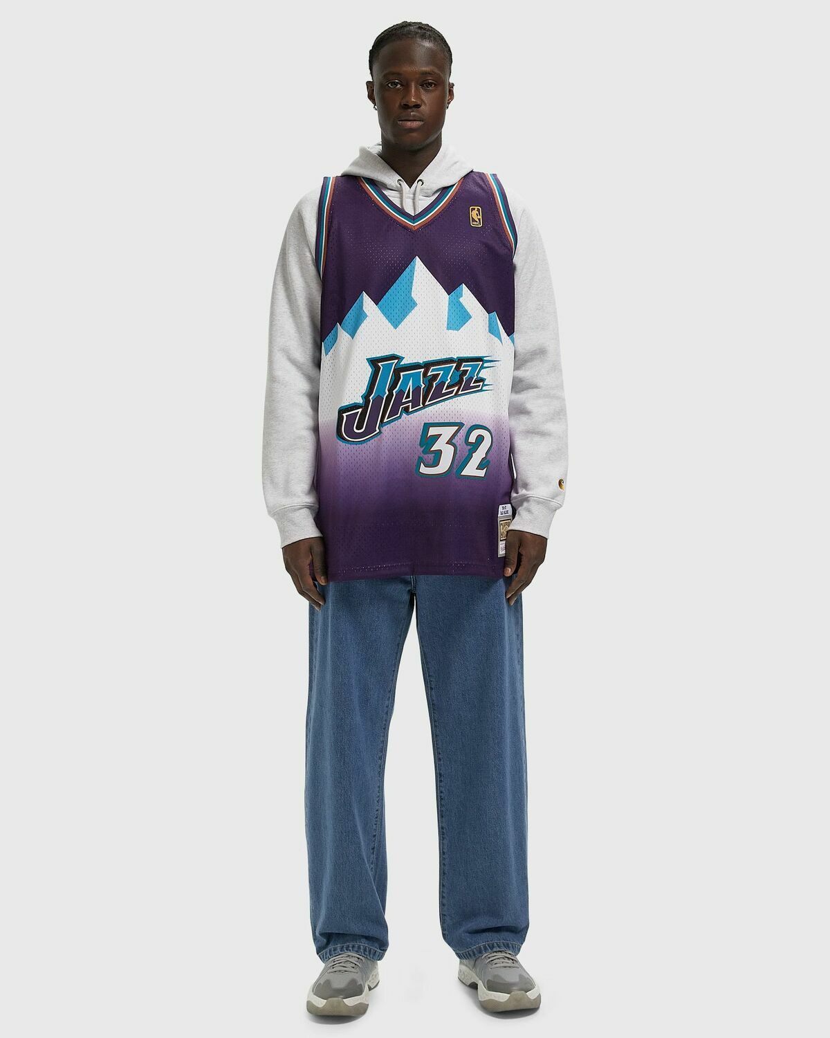 NBA SWINGMAN JERSEY UTAH JAZZ 1996-97 KARL MALONE #32