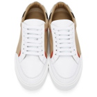 Burberry White New Salmond Sneakers