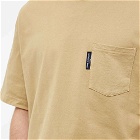 Comme des Garçons Homme Logo Tab Pocket T-Shirt in Beige