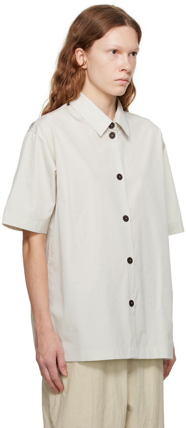 Studio Nicholson Gray Piero Shirt Studio Nicholson