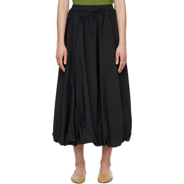 Photo: Weekend Max Mara Black Ciurma Midi Skirt